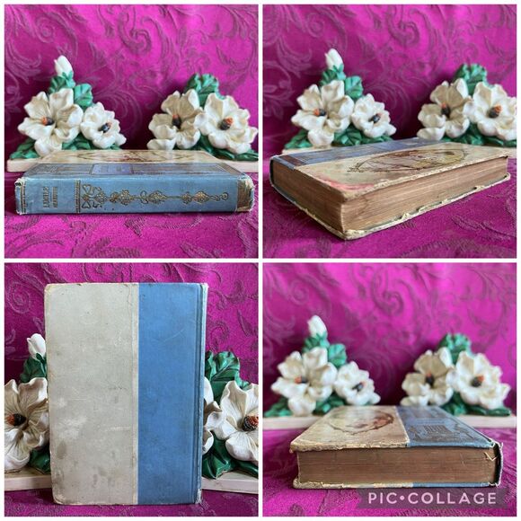 Ca 1901 Antique Book: Lucile by Owen Meredith. Illustrated. - Picture 10 of 12